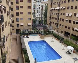 Swimming pool of Apartment to rent in  Madrid Capital  with Air Conditioner, Swimming Pool and Balcony