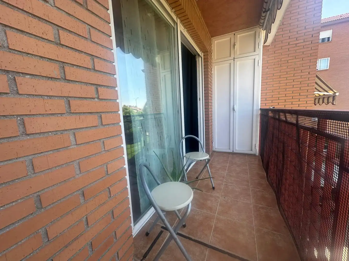 Balcony of Flat for rent in Móstoles  with Heating, Terrace and Oven