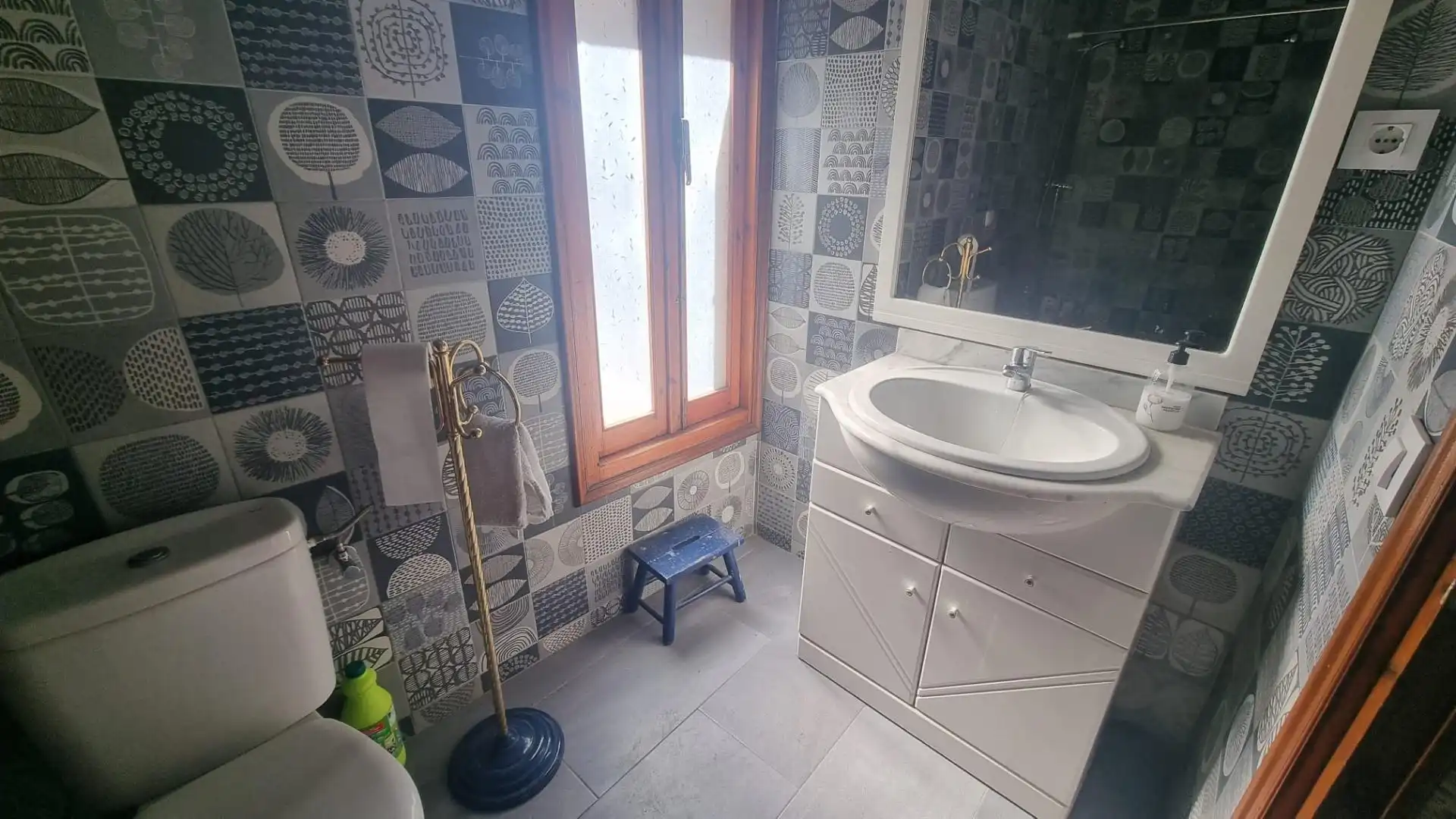 Baño de Finca rústica en venta en Cebanico con Calefacción, Jardín privado y Terraza