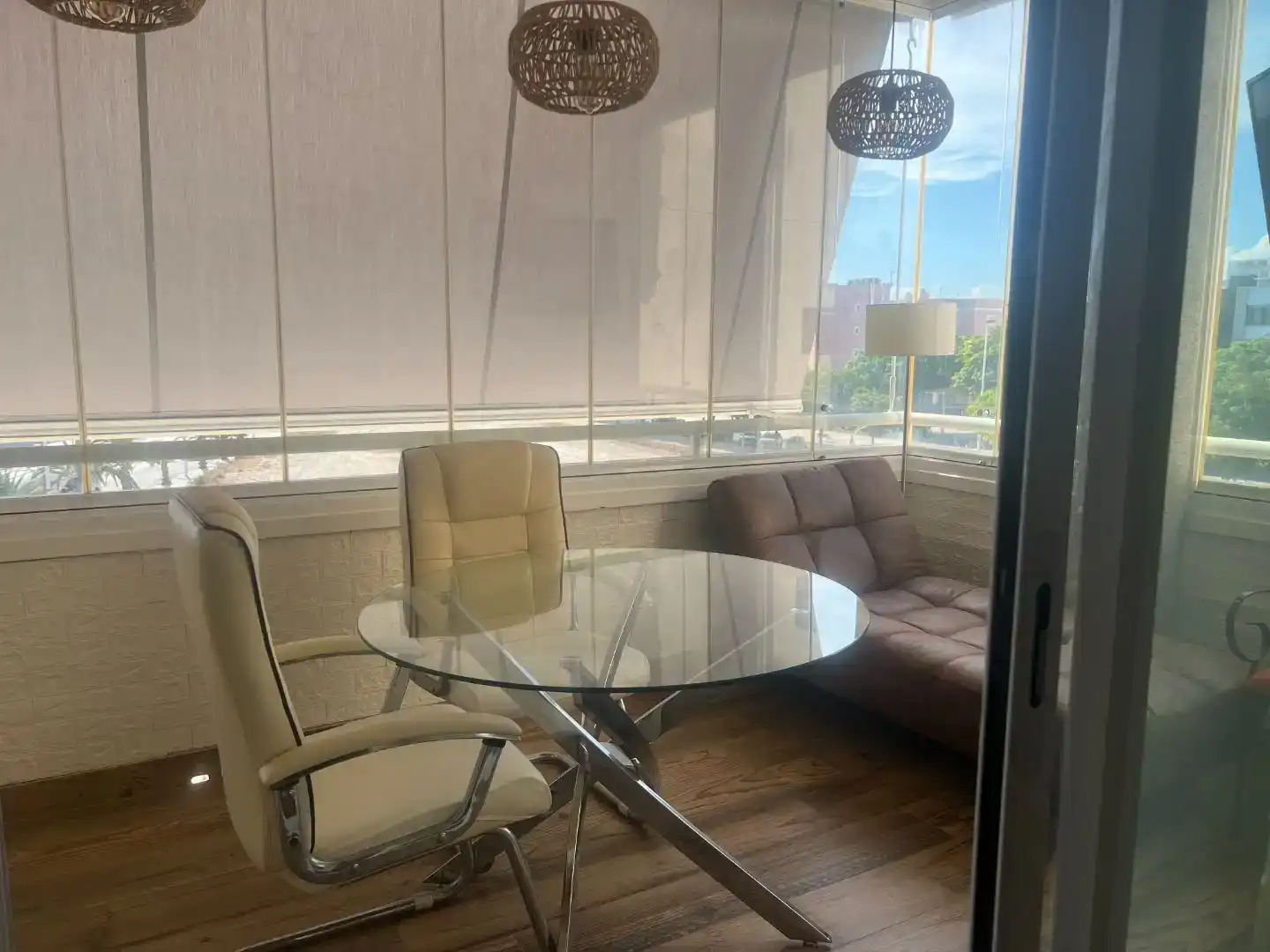Menjador de Pis en venda en Elche / Elx amb Aire condicionat, Jardí privat i Parquet