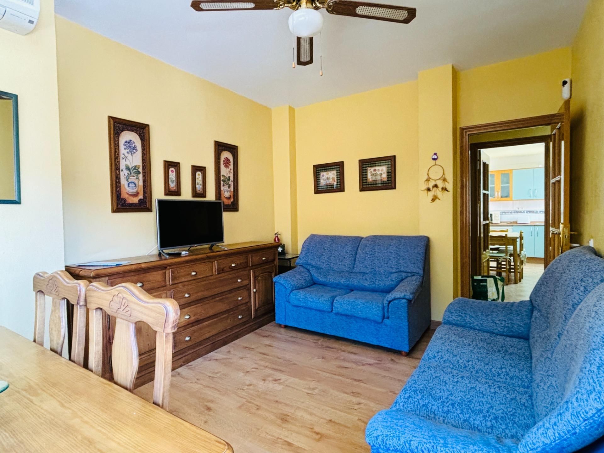 Living room of Apartment for sale in Los Alcázares  with Air Conditioner and Balcony