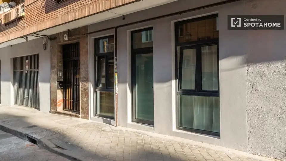 Vista exterior de Pis de lloguer en Madrid amb Aire condicionat, Calefacció i Moblat