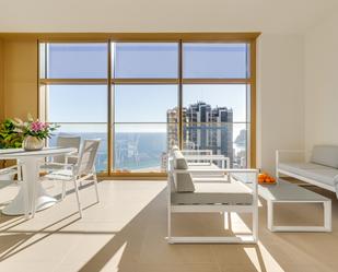 Living room of Apartment to rent in Benidorm  with Air Conditioner, Terrace and Sauna