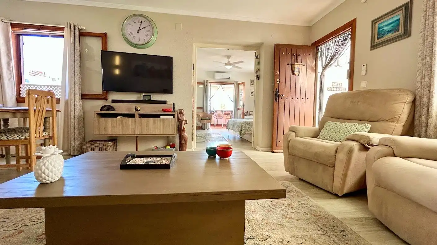 Living room of Flat for sale in Benalmádena  with Heating, Private garden and Terrace
