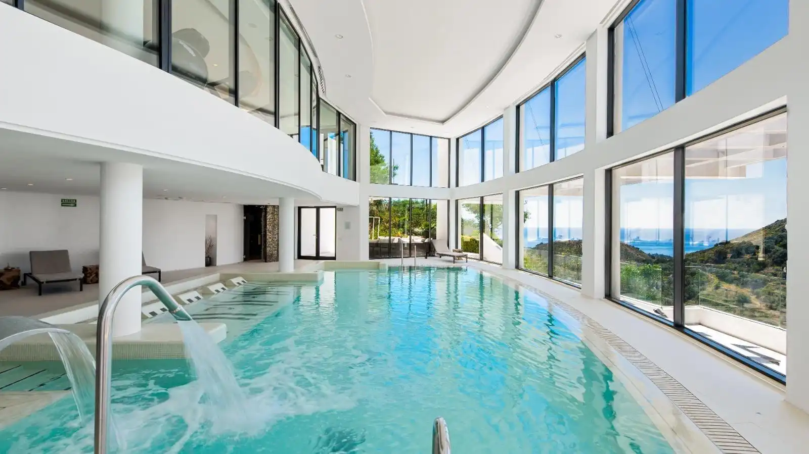 Schwimmbecken von Wohnungen zum Verkauf in Ojén mit Terrasse