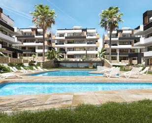 Swimming pool of Apartment for sale in Orihuela  with Air Conditioner, Heating and Private garden