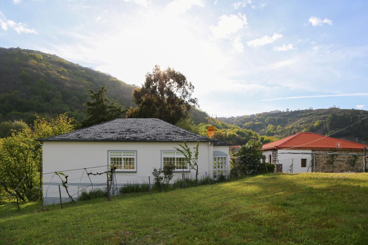 Vista exterior de Casa o xalet en venda en A Teixeira 