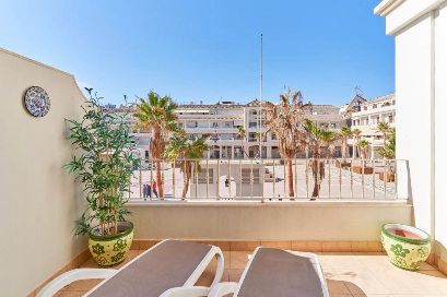 Terrace of Flat to rent in Nerja  with Air Conditioner, Heating and Terrace