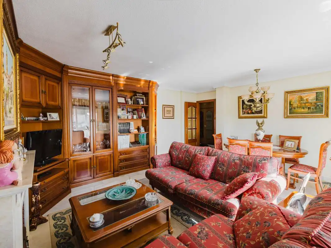 Sala de estar de Ático en venta en Málaga con Aire acondicionado, Calefacción y Jardín privado