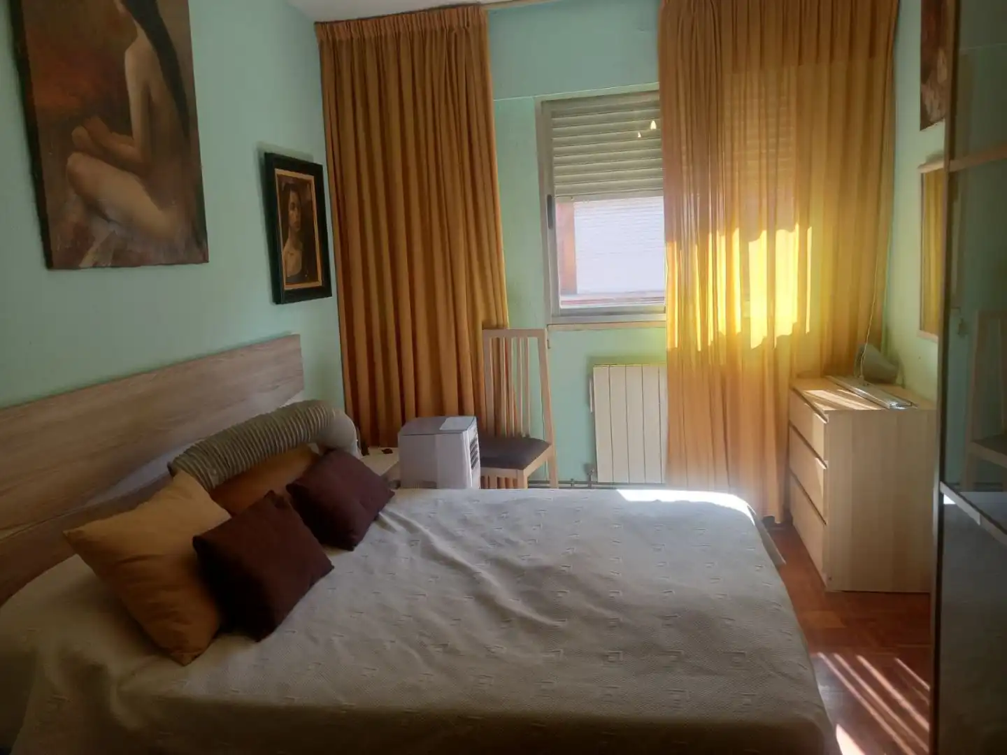 Schlafzimmer von Wohnung zum Verkauf in  Madrid Capital mit Terrasse