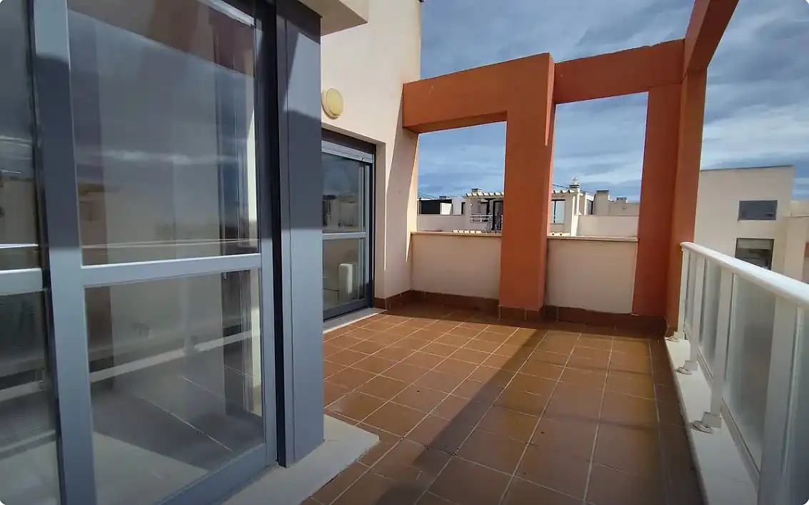 Terraza de Apartamento en venta en Vera con Aire acondicionado, Jardín privado y Terraza