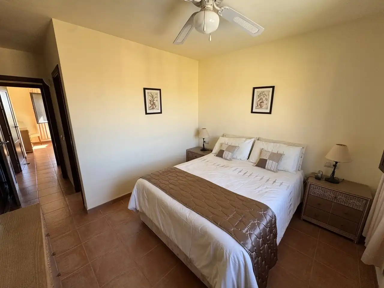 Bedroom of Apartments for sale in Vera  with Air Conditioner, Terrace and Swimming Pool