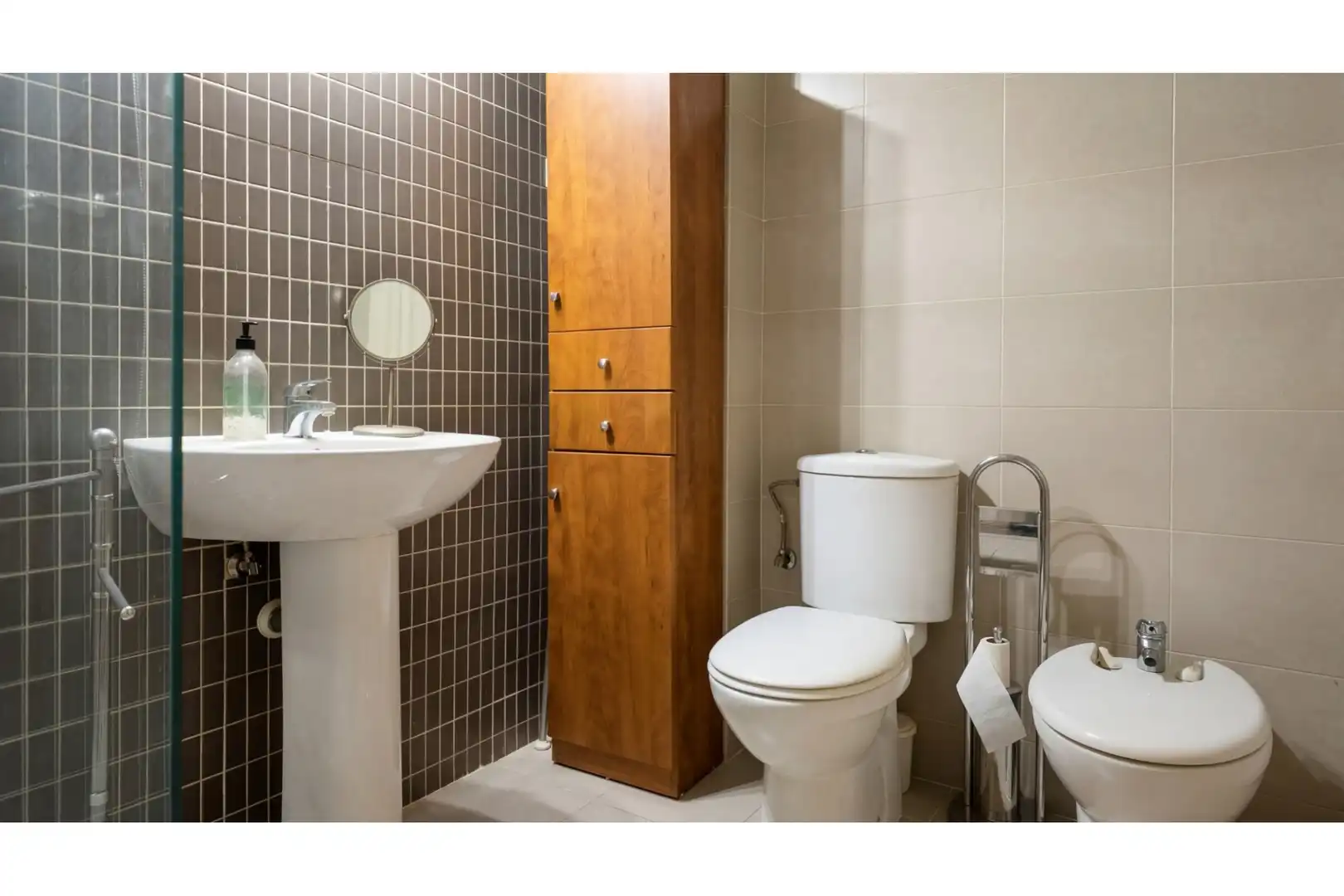 Bathroom of Flat for sale in Alicante / Alacant  with Air Conditioner, Heating and Private garden