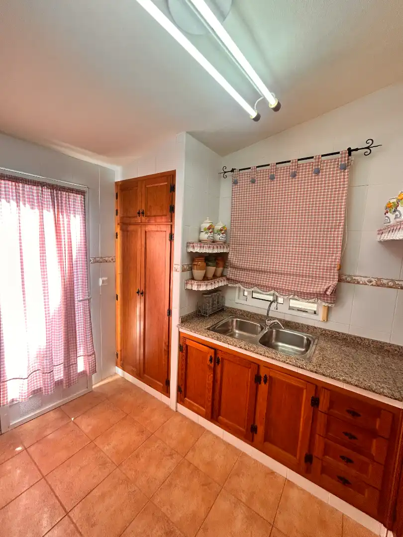 Cocina de Casa o chalet en venta en Elche / Elx con Aire acondicionado, Jardín privado y Terraza