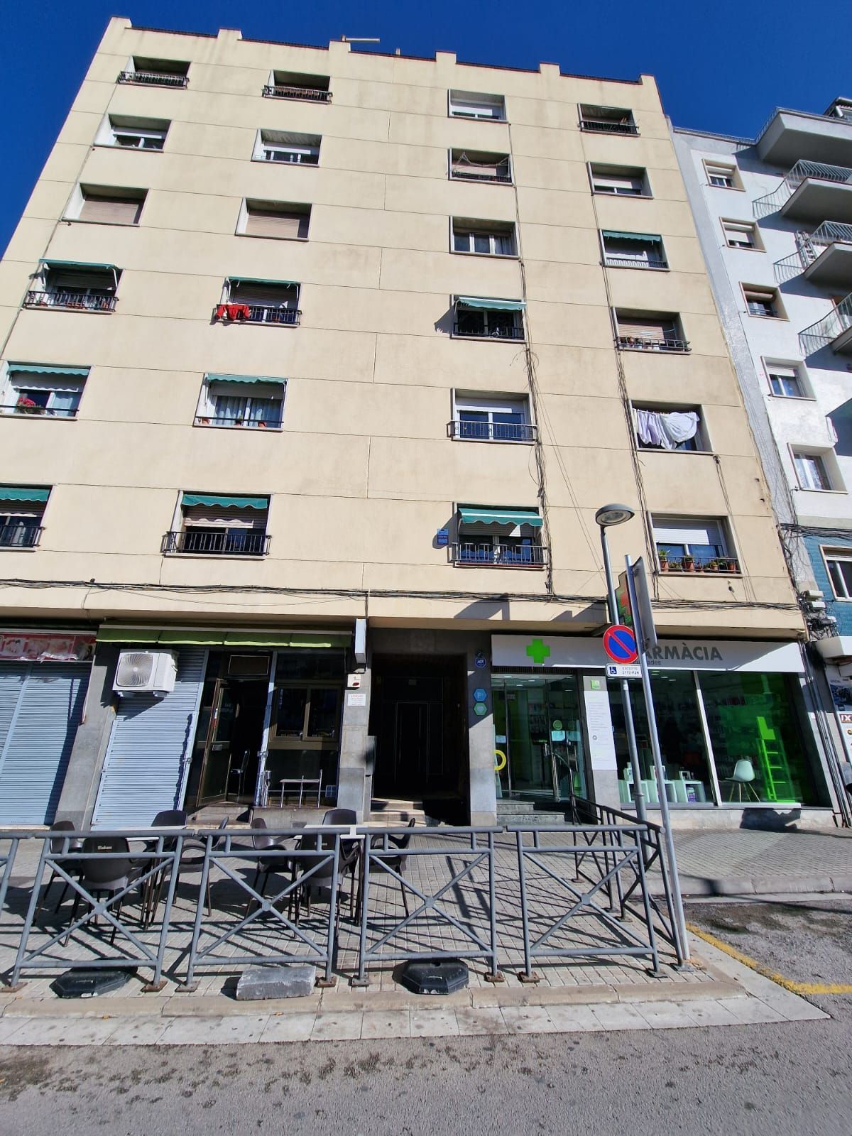 Vista exterior de Pis en venda en Granollers
