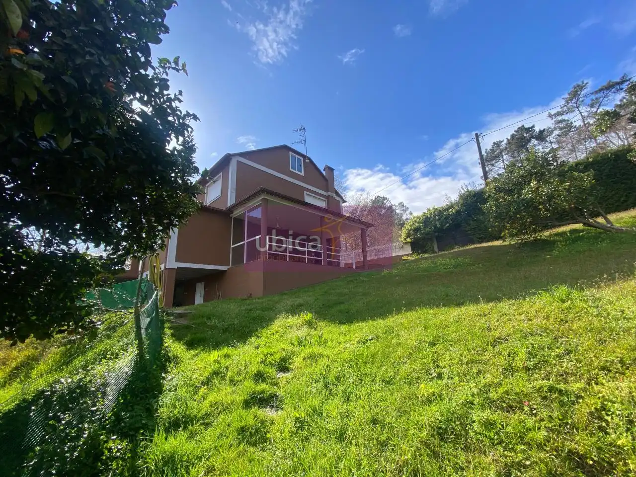 Vista exterior de Casa o chalet en venta en Mos con Calefacción, Jardín privado y Terraza