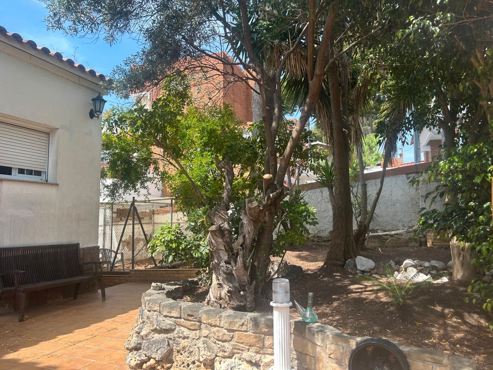 Jardí de Casa o xalet en venda en Castelldefels amb Jardí privat, Terrassa i Piscina