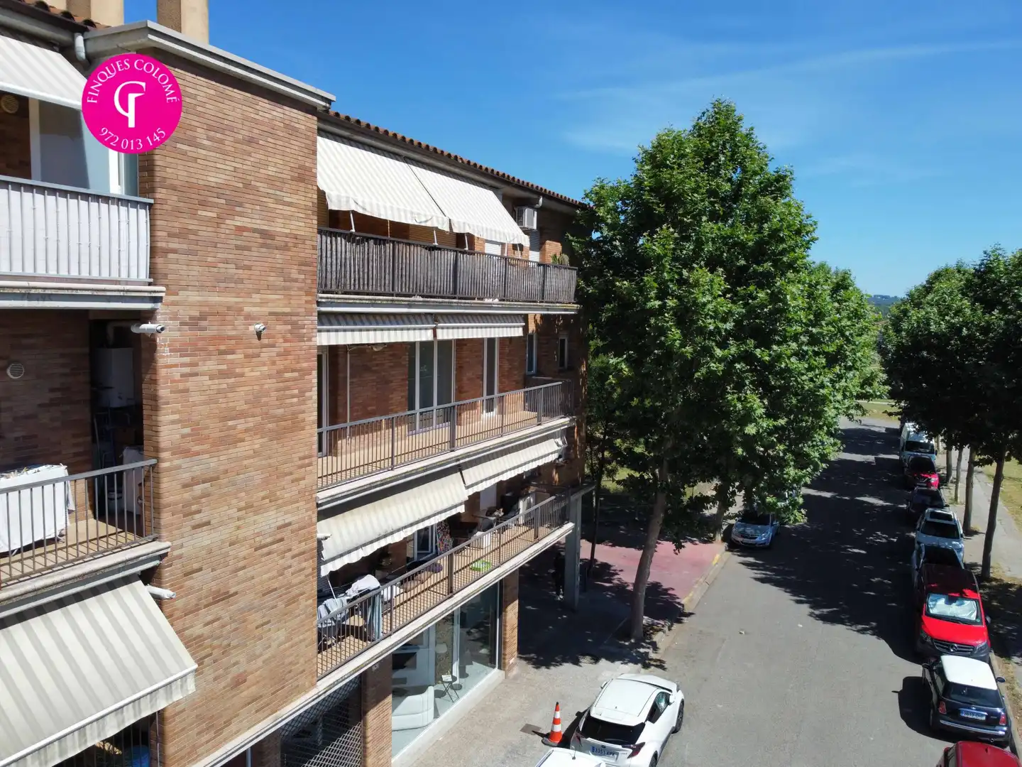 Exterior view of Flat for sale in Sarrià de Ter  with Air Conditioner, Heating and Balcony