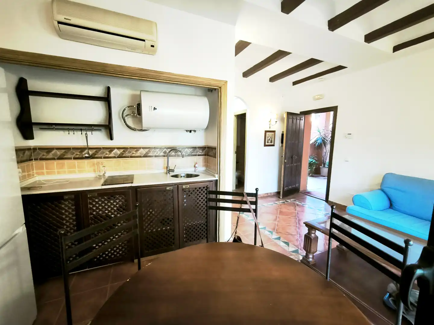 Cocina de Apartamento en venta en La Alcaidesa con Terraza y Piscina comunitaria