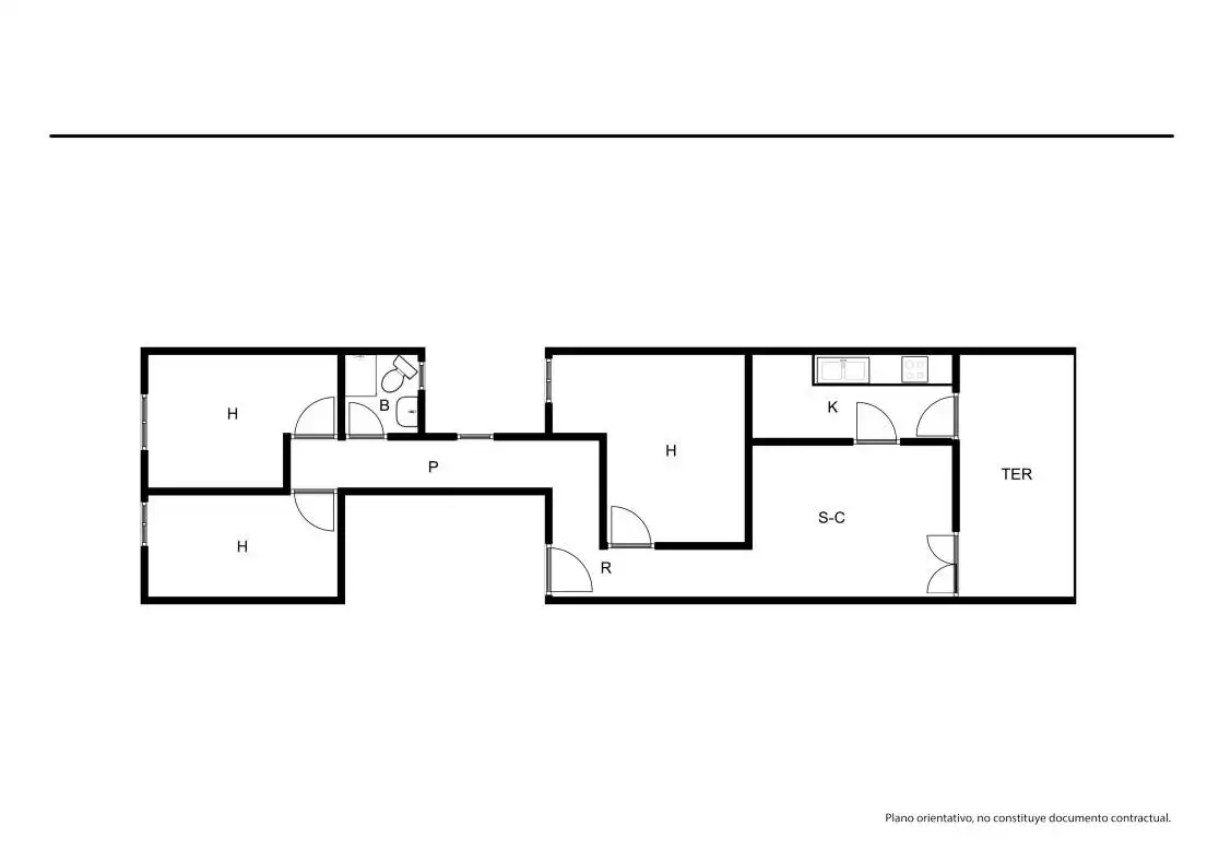 Flat for sale in Mataró  with Parquet flooring and Terrace