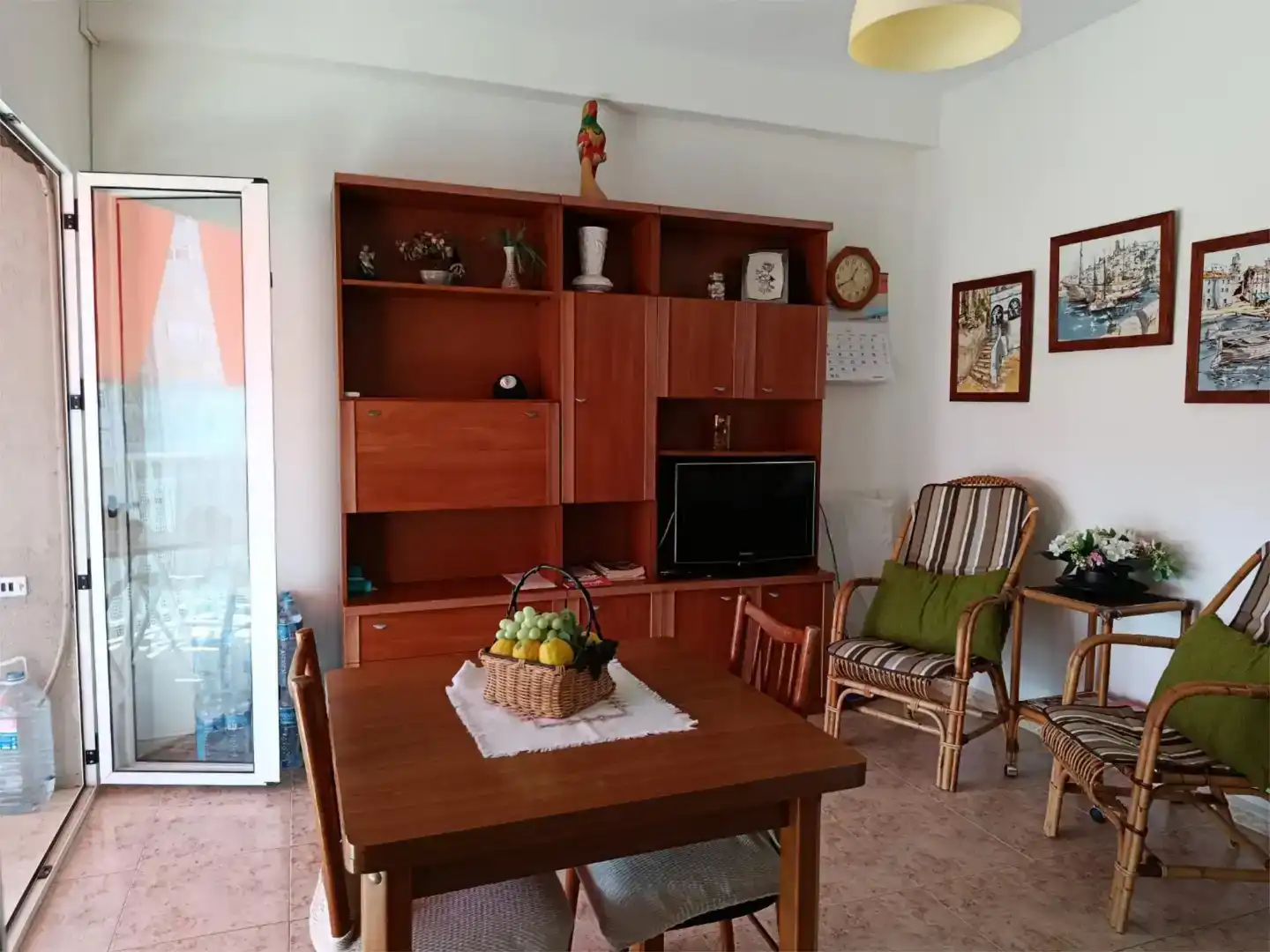 Sala d'estar de Apartament en venda en Cullera amb Aire condicionat
