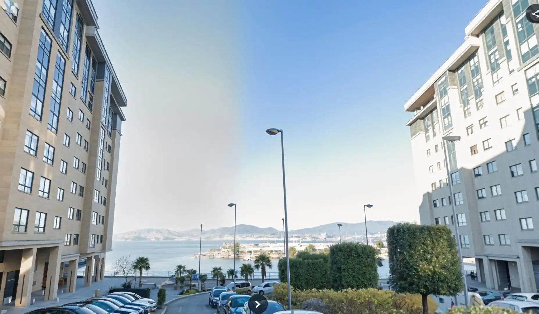 Vista exterior de Piso en venta en Vigo  con Calefacción, Jardín privado y Trastero