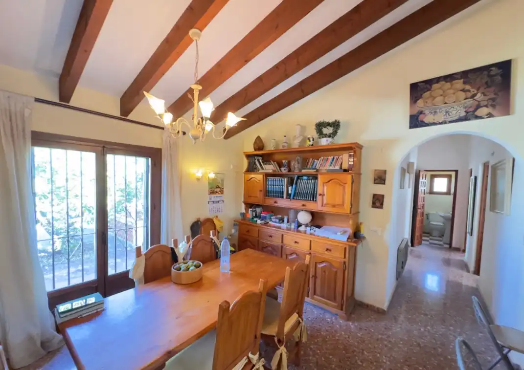 Esszimmer von Haus oder Chalet zum Verkauf in Dénia mit Terrasse, Abstellraum und Schwimmbad