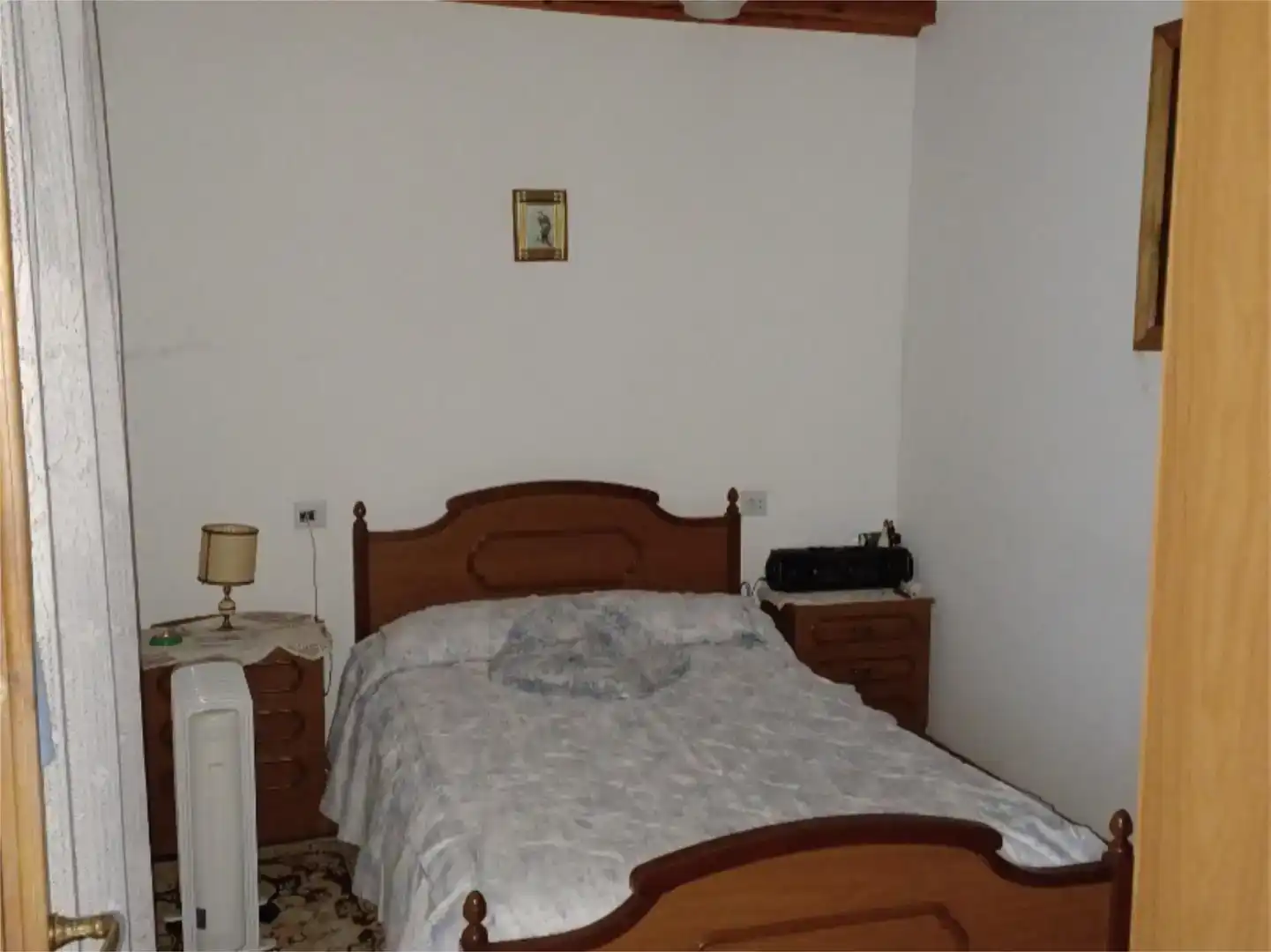 Dormitori de Casa adosada en venda en A Fonsagrada  amb Parquet i Moblat
