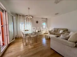 Living room of Attic for rent in Valencia  with Air Conditioner, Terrace and Furnished