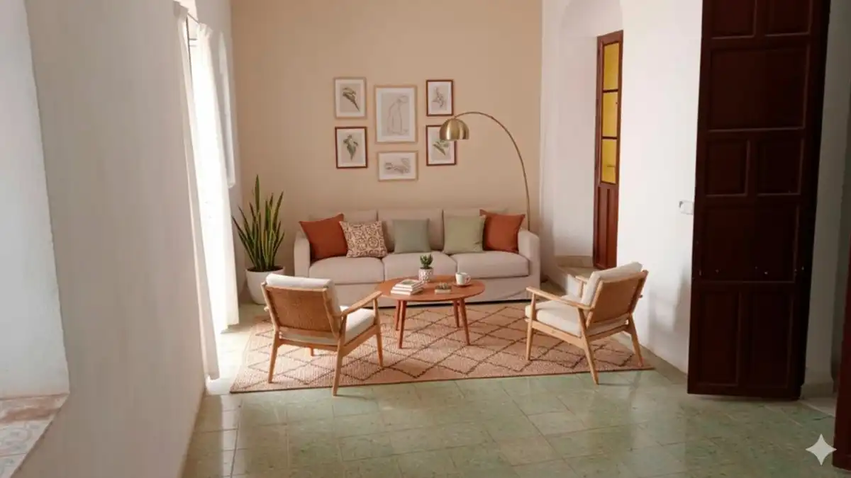 Living room of Houses for sale in El Coronil