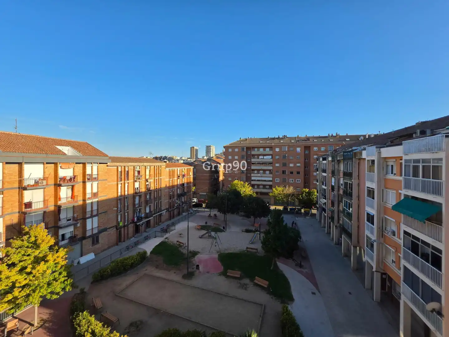 Vista exterior de Pis en venda en Lleida amb Calefacció i Balcó