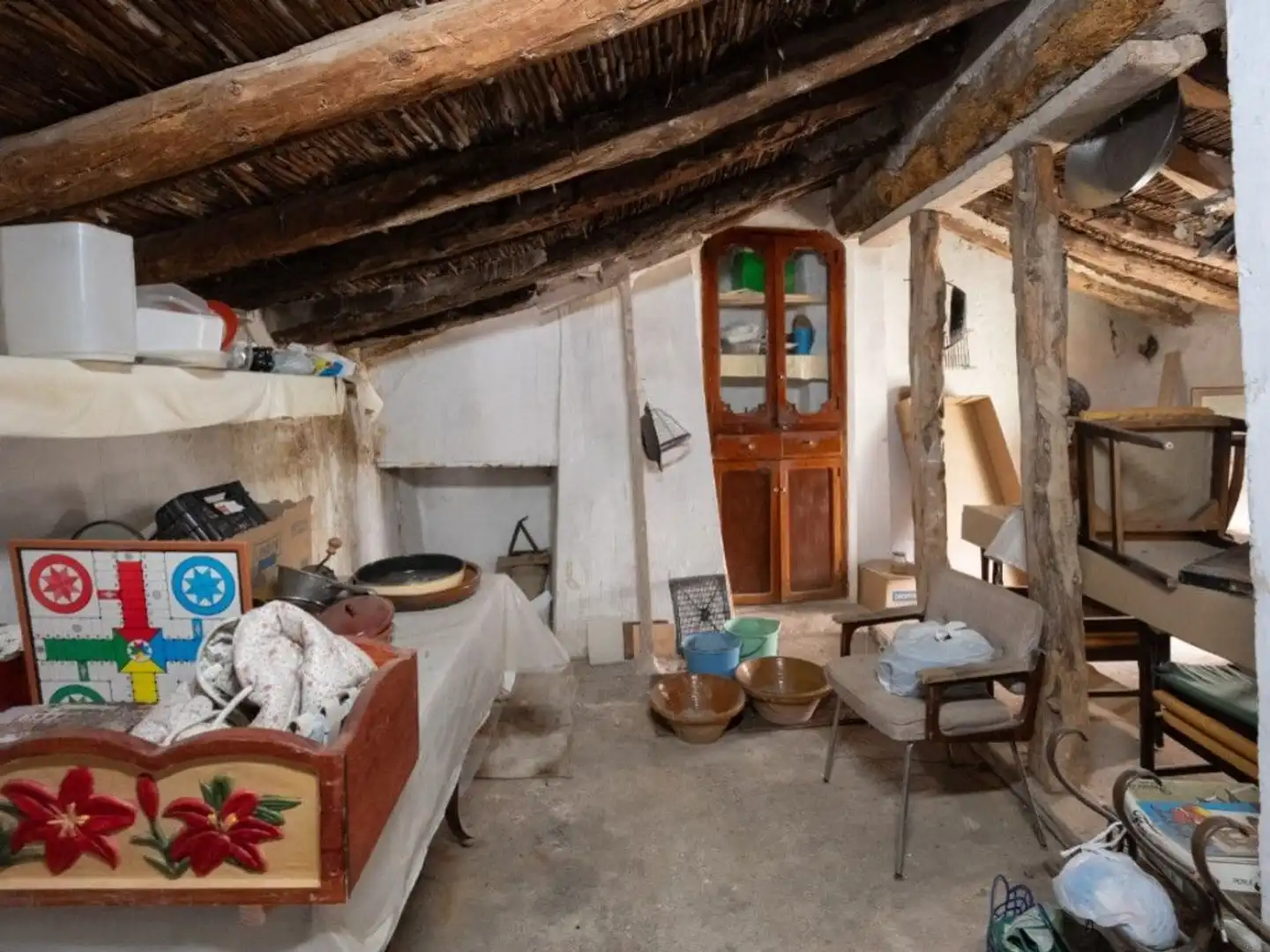 Sala de estar de Finca rústica en venta en Viver