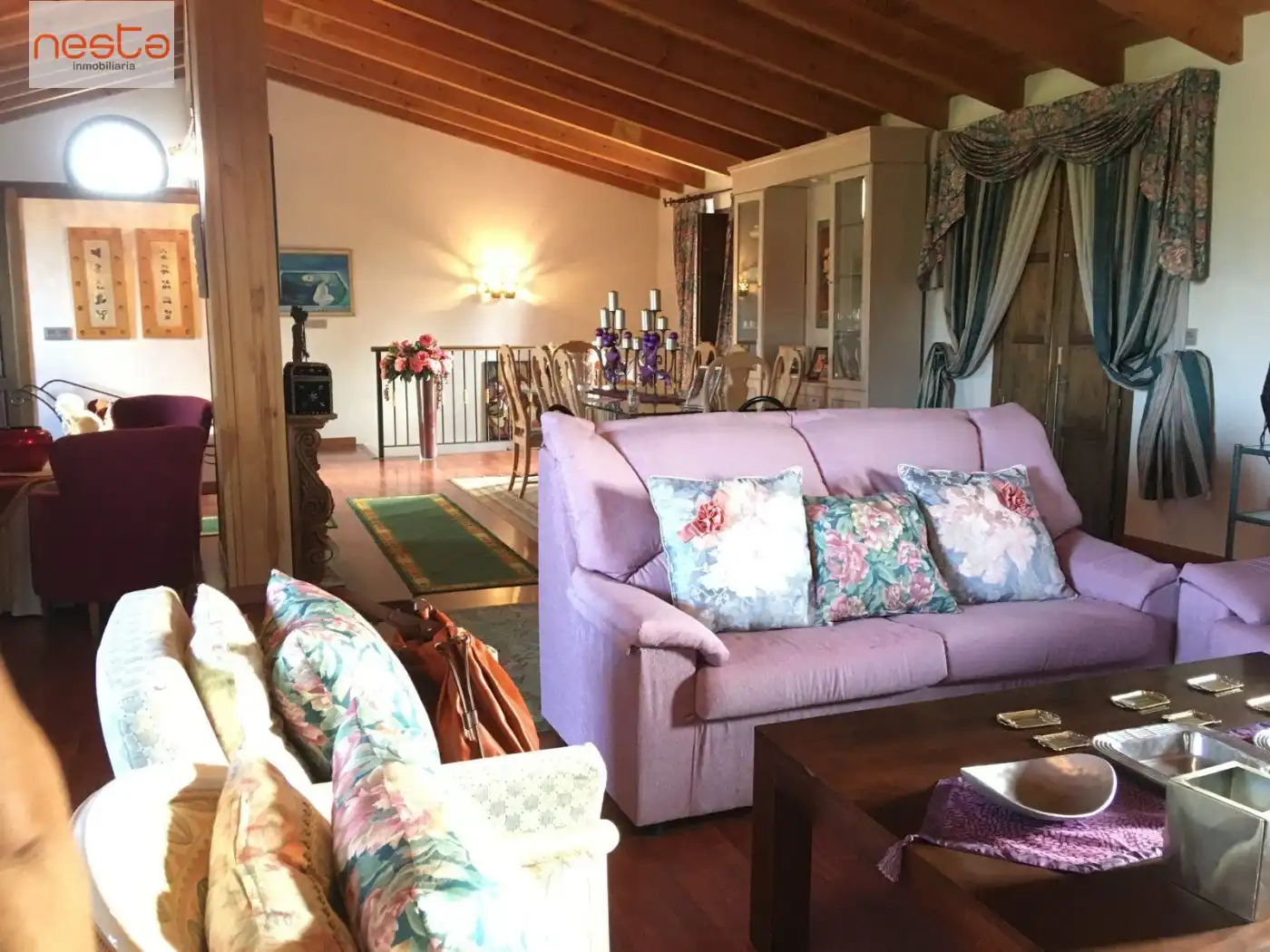 Sala d'estar de Finca rústica en venda en Lorca amb Aire condicionat, Jardí privat i Moblat