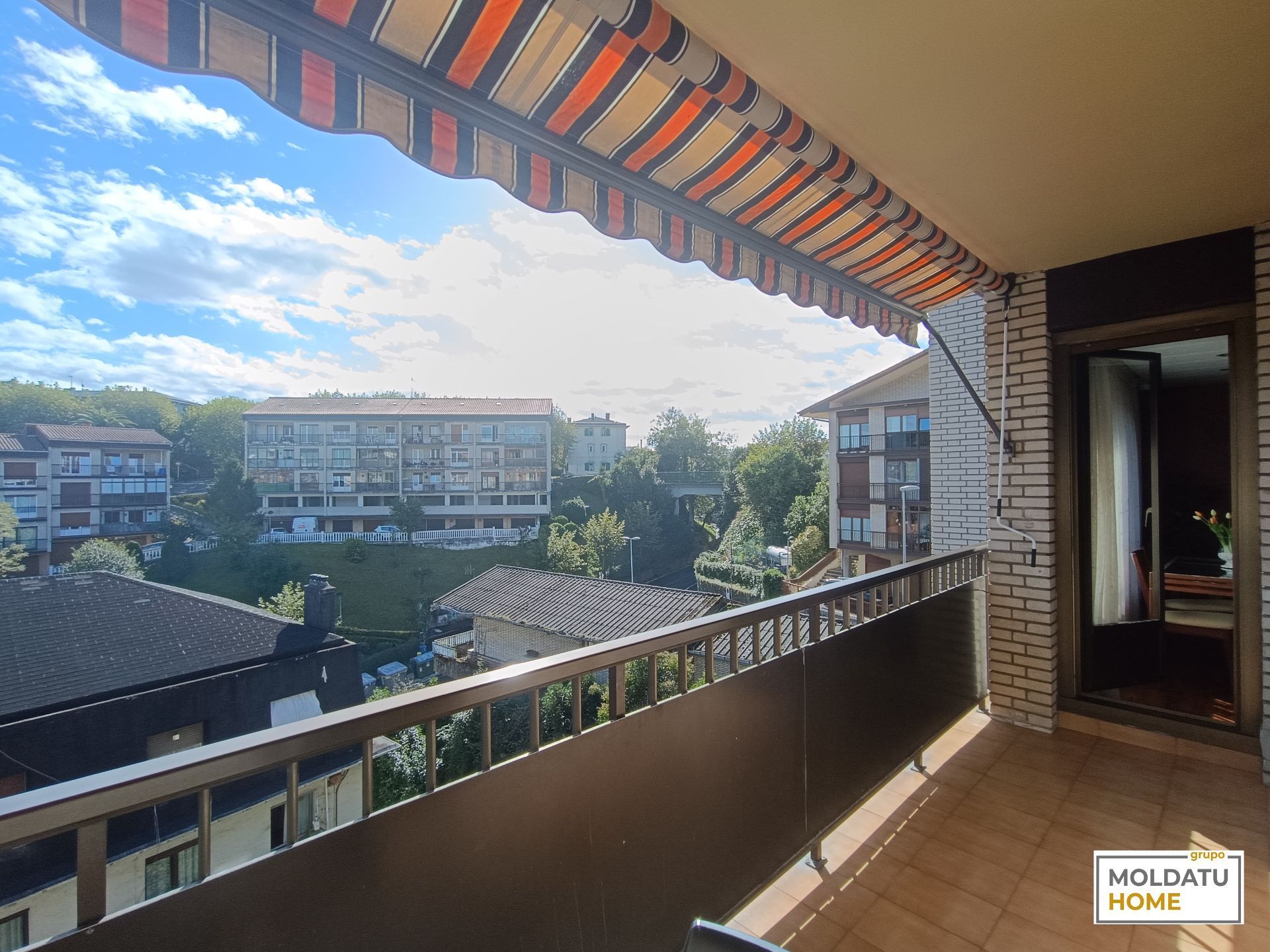Balcony of Flat for sale in Donostia - San Sebastián   with Heating, Terrace and Storage room