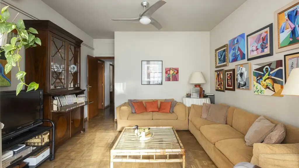 Sala de estar de Ático en venta en Barcelona con Aire acondicionado, Calefacción y Parquet