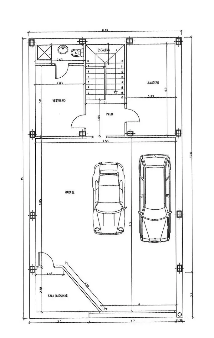 Parking de Casa o chalet en venta en Vallromanes con Aire acondicionado, Calefacción y Jardín privado