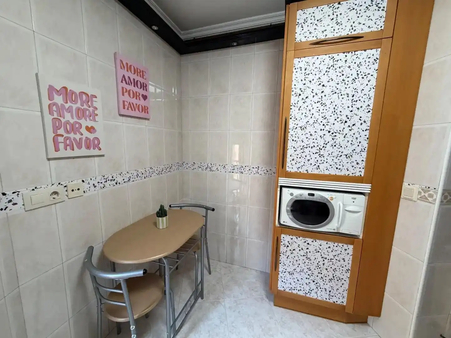 Kitchen of Flat for rent in Miranda de Ebro  with Heating, Terrace and Furnished