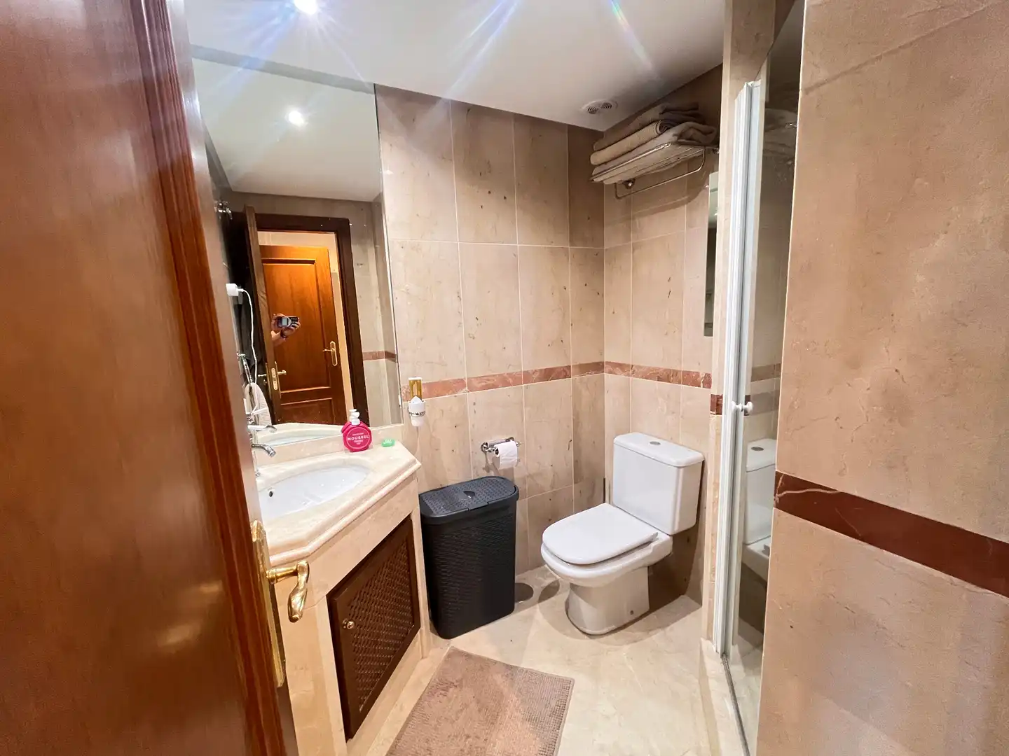 Bathroom of Attic for rent in Marbella  with Air Conditioner, Heating and Terrace