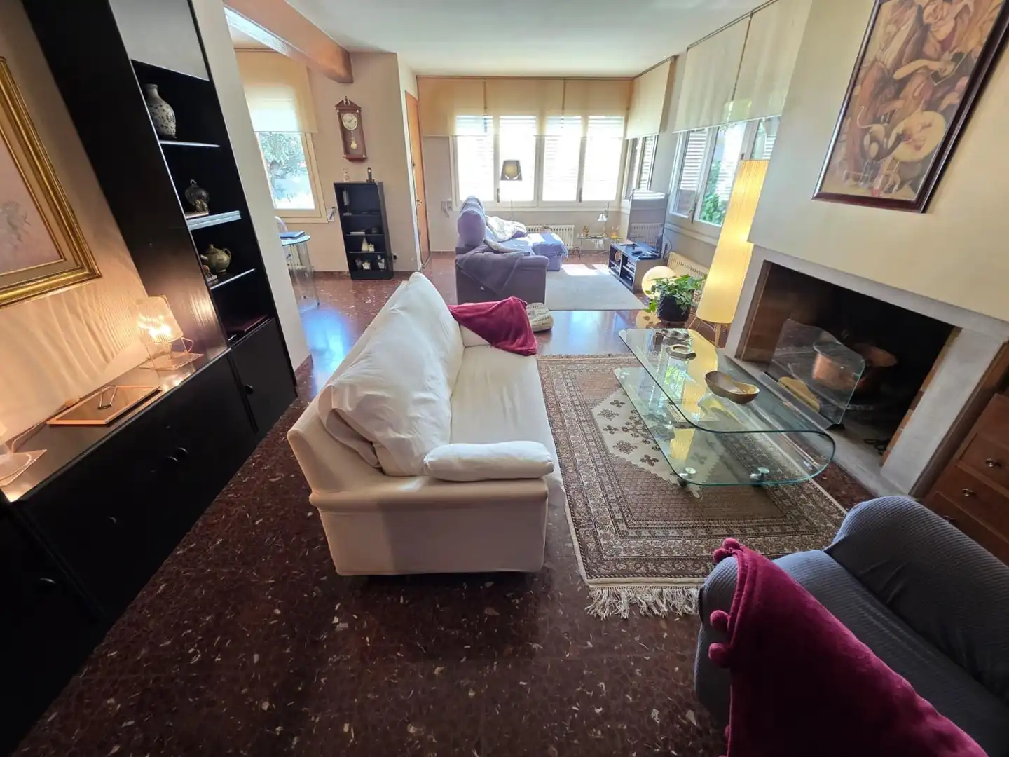 Sala de estar de Casa o chalet en venta en Igualada con Calefacción, Jardín privado y Terraza