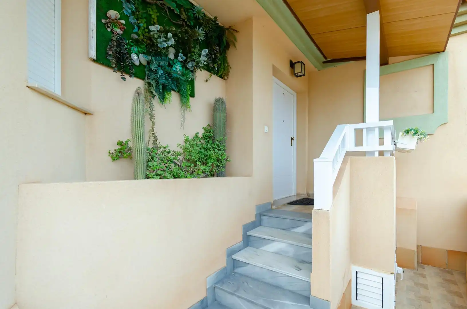 Balcony of Houses for sale in Cartagena  with Heating, Private garden and Terrace
