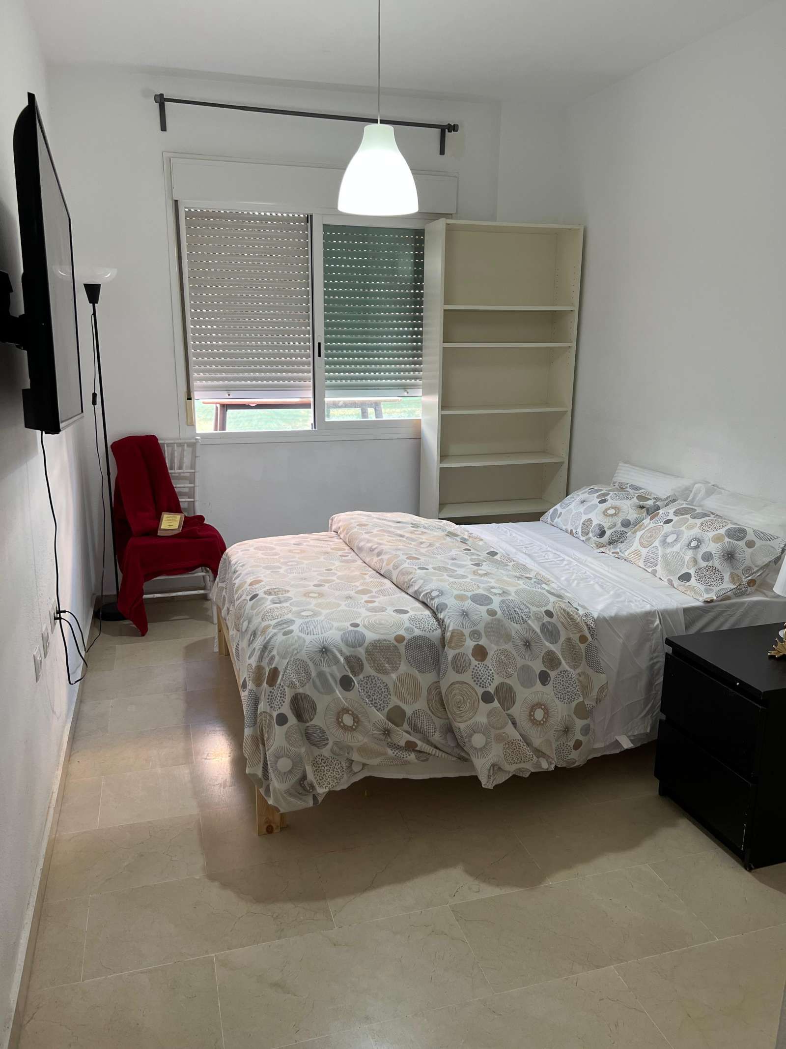 Schlafzimmer von Wohnung zur untervermieten in Málaga Capital mit Klimaanlage, Heizung und Terrasse