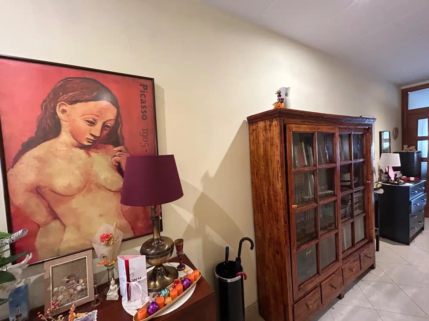 Living room of Flat for sale in Mataró  with Heating and Balcony