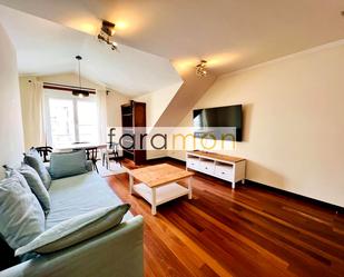 Living room of Apartment to rent in Vigo   with Heating, Storage room and Furnished