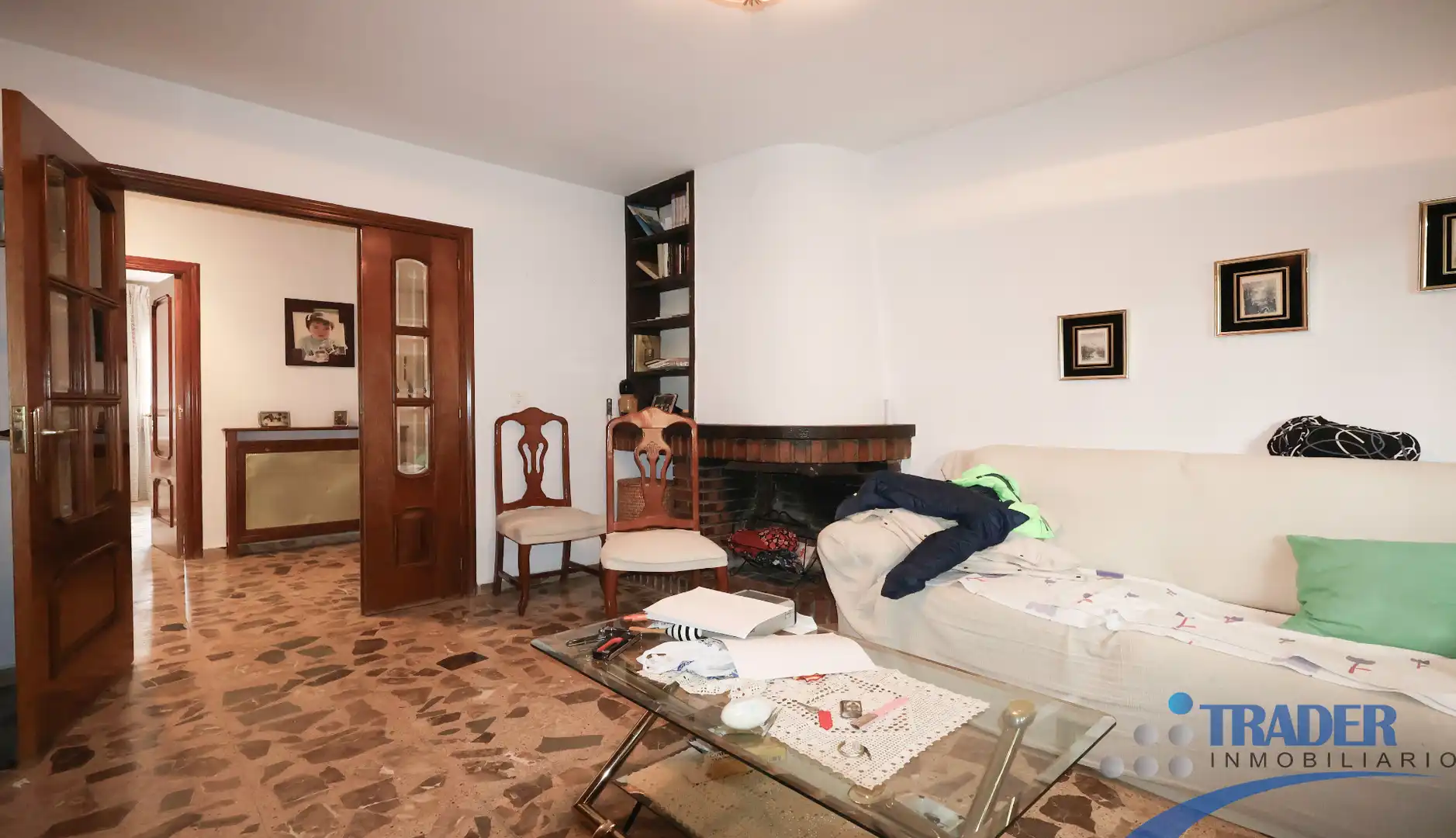 Sala de estar de Casa o chalet en venta en Guadarrama con Jardín privado, Terraza y Trastero