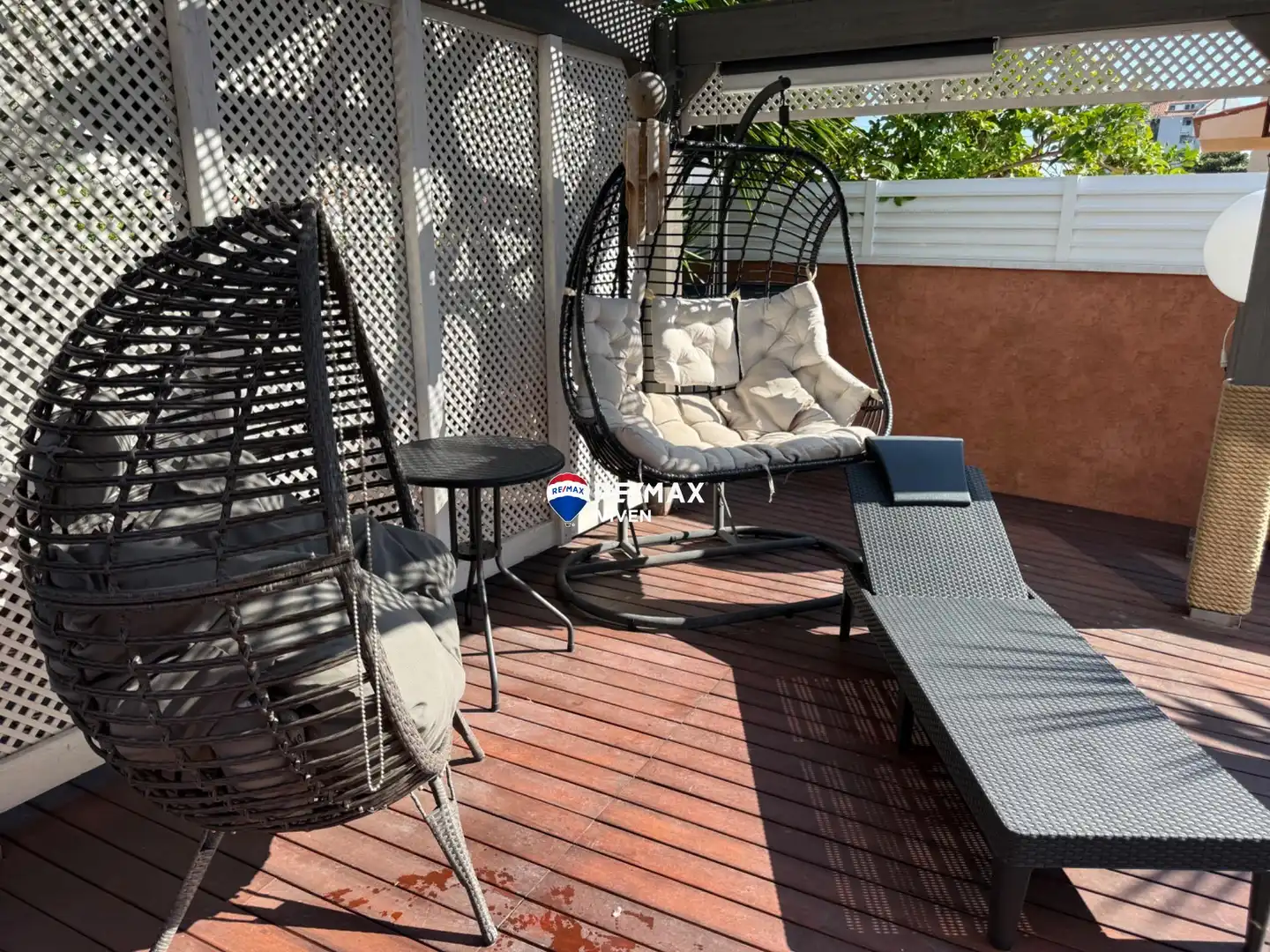 Terrassa de Casa o xalet en venda en Cunit amb Aire condicionat, Calefacció i Jardí privat
