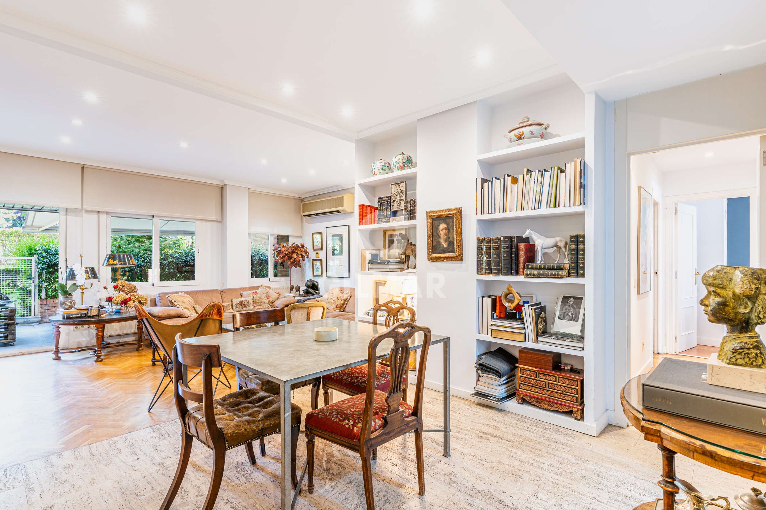 Dining room of Flat for sale in Pozuelo de Alarcón  with Heating, Private garden and Storage room