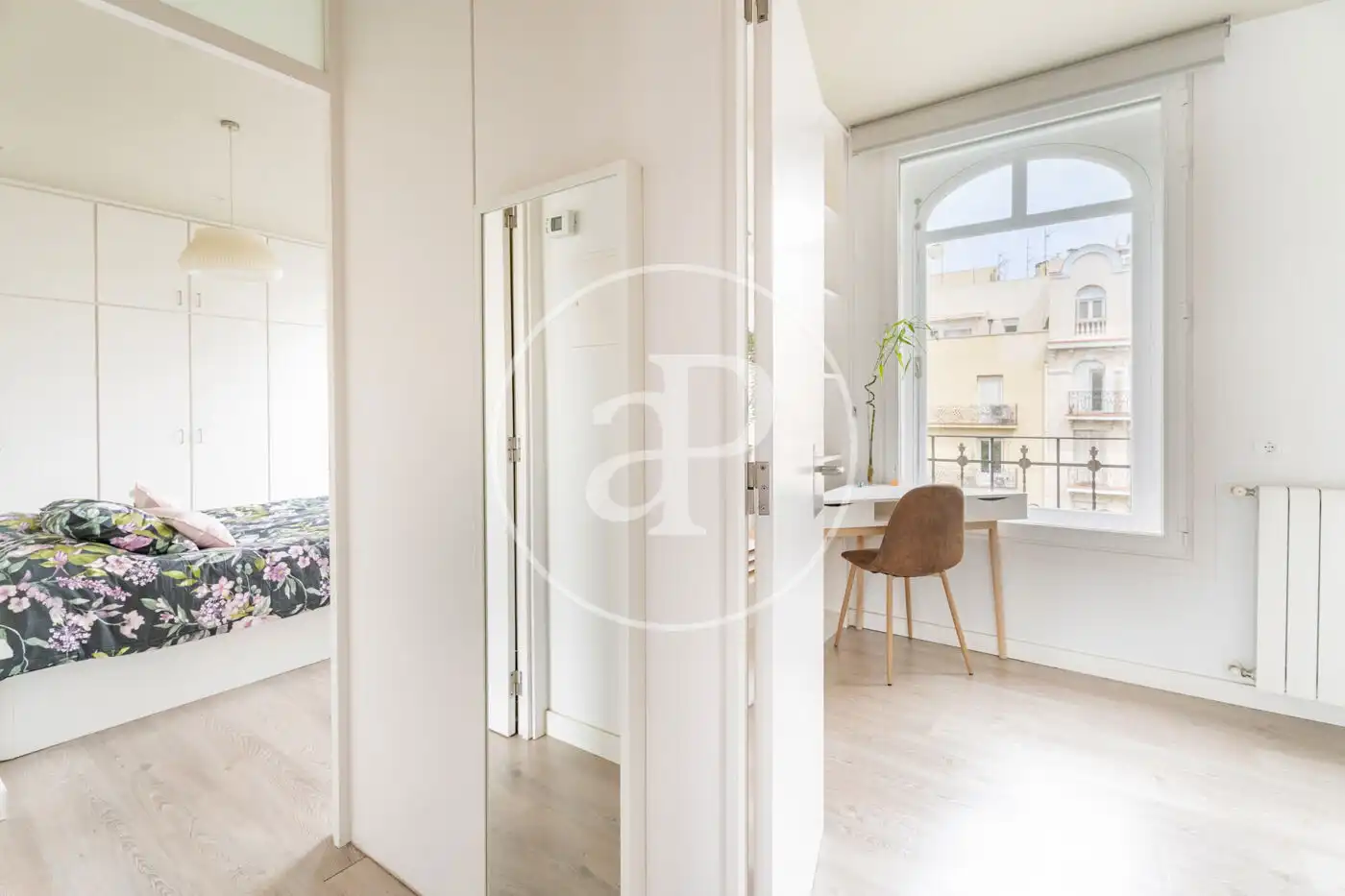 Bedroom of Flat for sale in Madrid  with Air Conditioner, Heating and Furnished