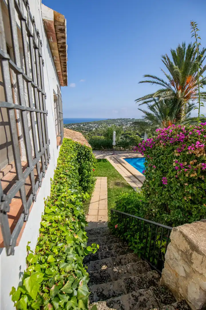 Garden of Houses for sale in Jávea / Xàbia  with Heating, Private garden and Terrace
