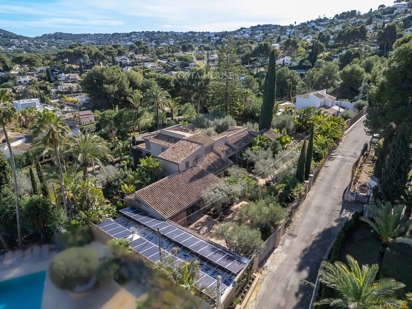 Vista exterior de Casa o chalet en venta en Jávea / Xàbia con Aire acondicionado, Calefacción y Jardín privado