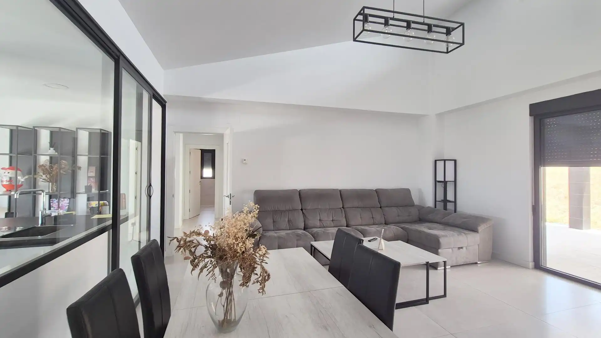Sala de estar de Casa o chalet en venta en Carrascal de Barregas con Aire acondicionado, Calefacción y Jardín privado